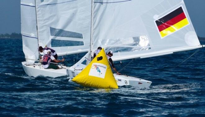 Fleet in action on day one - 2015 Star Sailors League Finals &copy; Star Sailors League http://starsailors.com/