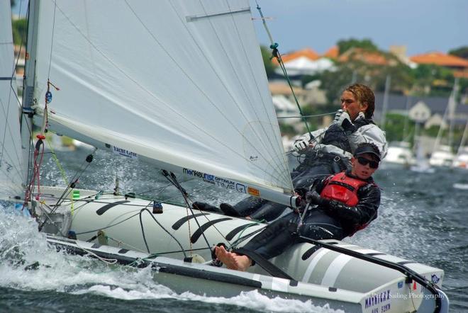 420 racing, Perth Sailing Photography © Rick Steuart