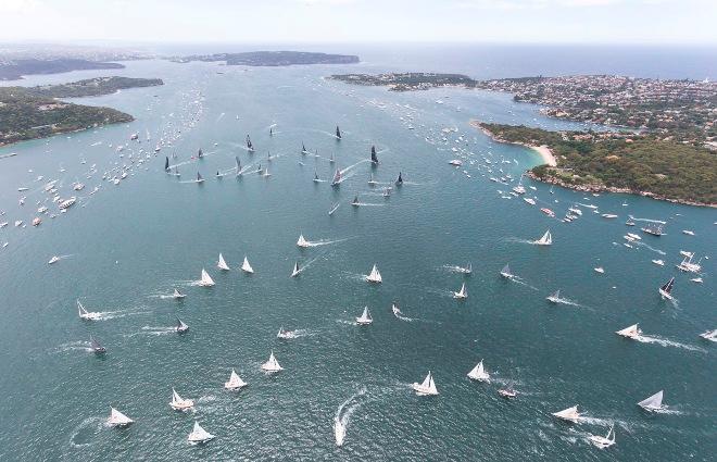 Start - 2015 Rolex Sydney Hobart Yacht Race © Rolex / Studio Borlenghi / Gattini