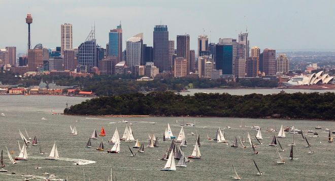 Start - 2015 Rolex Sydney Hobart Yacht Race © Rolex / Studio Borlenghi / Gattini