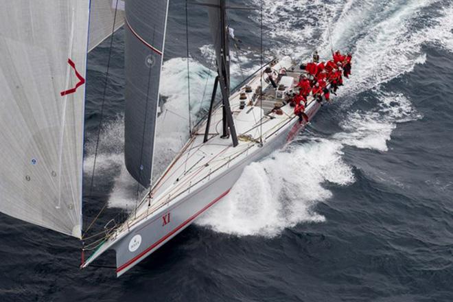 Wild Oats XI competing in the 2015 Rolex Sydney Hobart Race, Owner: Bob Oatley, Skipper: Mark Richards © Rolex/ Stefano Gattini http://www.rolex.com