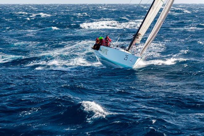 TP52 Frantic (AUS) at full speed - 2015 Rolex Sydney Hobart Yacht Race &copy; Rolex / StudioBorlenghi / Stefano Gattini
