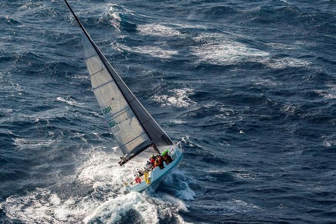 Bow up for Michael Martin’s Frantic (AUS) - 2015 Rolex Sydney Hobart Yacht Race &copy; Rolex / StudioBorlenghi / Stefano Gattini
