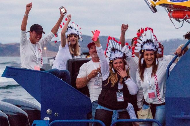 Comanche crew celebrate - Rolex Sydney Hobart Yacht Race © Rolex / StudioBorlenghi / Stefano Gattini