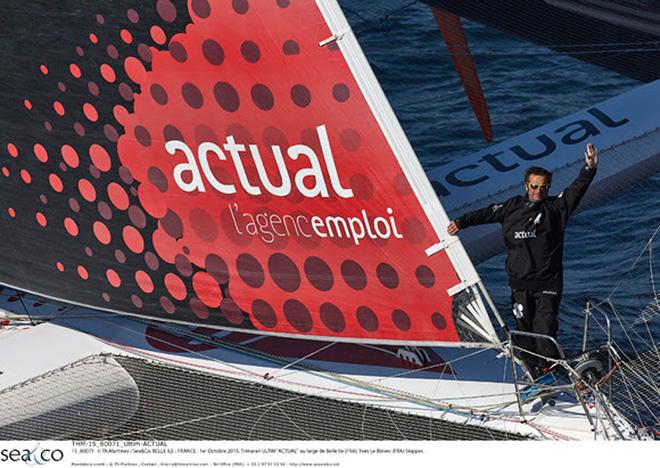 Yves Le Blevec has confirmed he will be participating onboard Actual © Alexis Courcoux