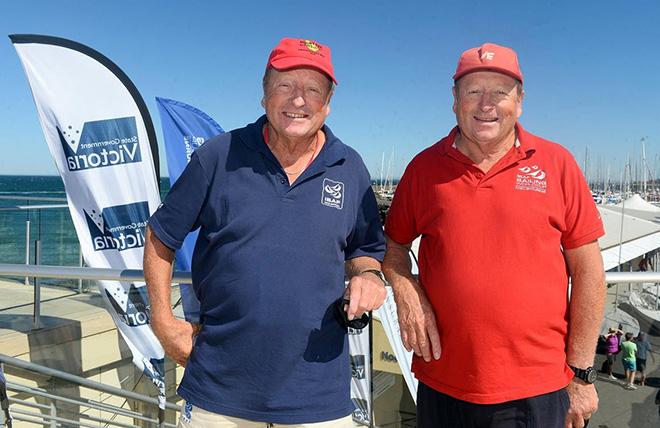 Kevin Wilson (L) and Ross Wilson (R) © Jeff Crow/ Sport the Library http://www.sportlibrary.com.au