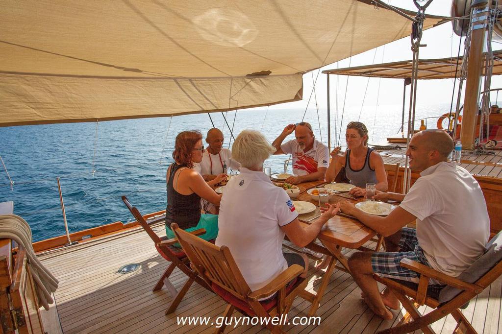 Cold beer, hot massaman. L'Aventure. Asia Superyacht Rendezvous 2015. © Guy Nowell http://www.guynowell.com