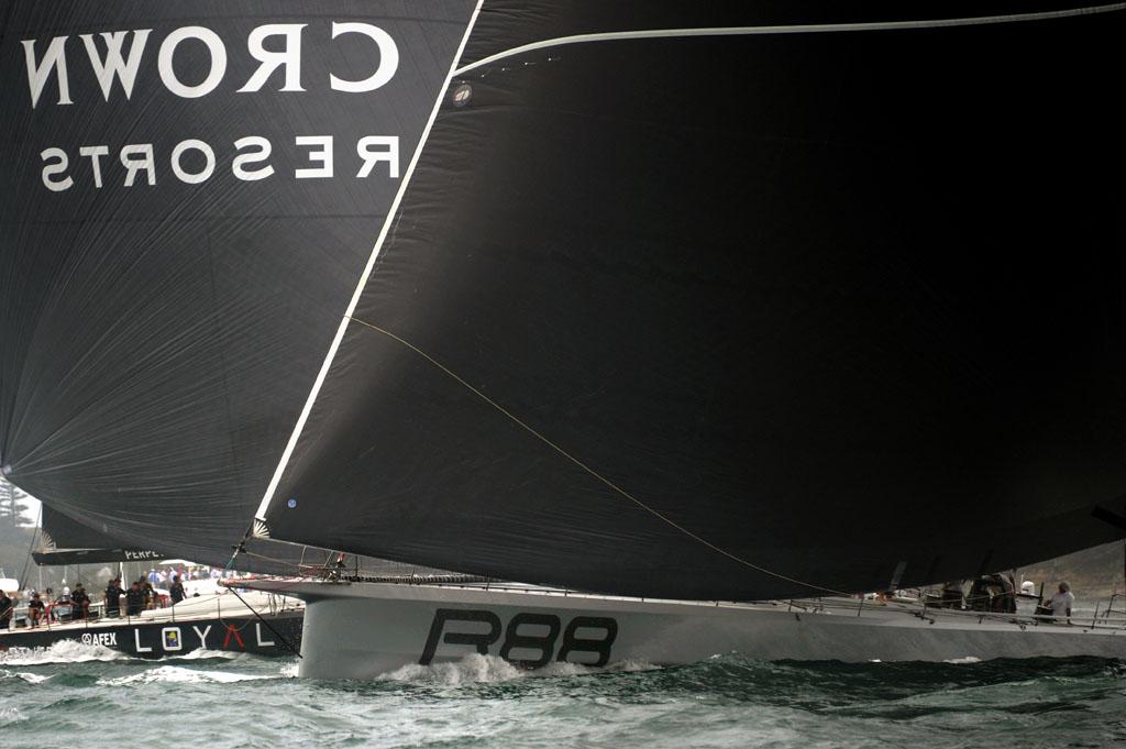 Rambler crossing Perpetual Loyal photo copyright Bruce Kerridge taken at  and featuring the  class