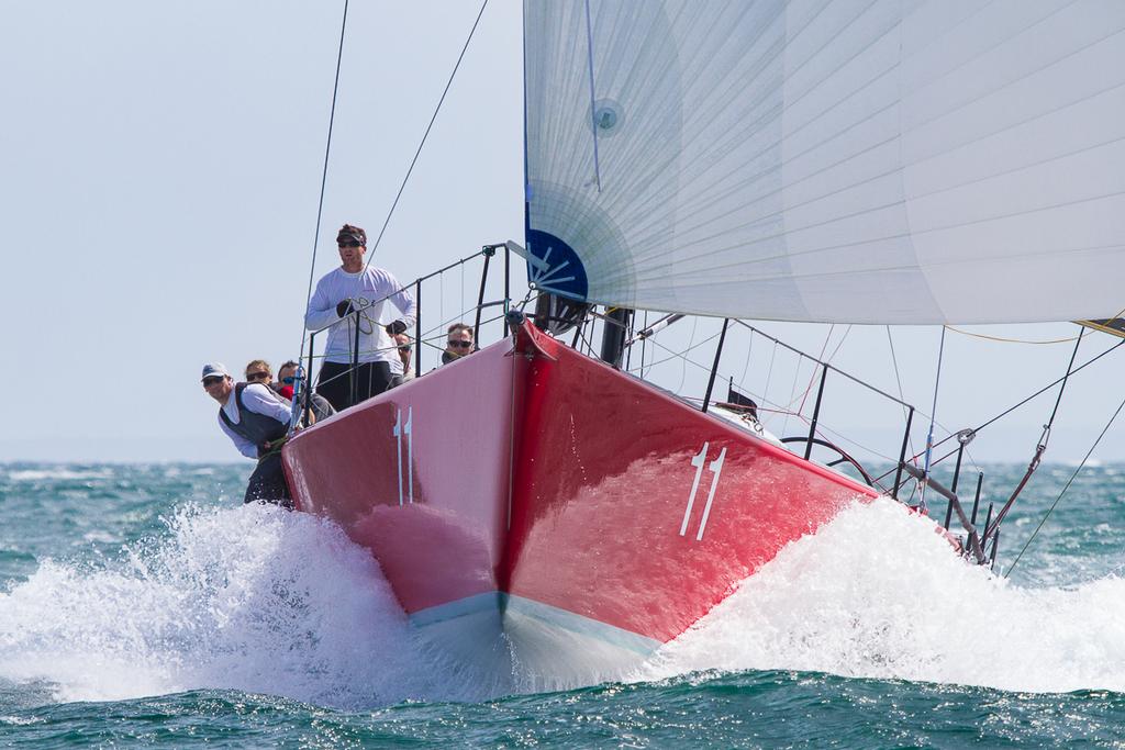 Giddy up for Scarlet Runner. - Club Marine Series Round Three photo copyright  Alex McKinnon Photography http://www.alexmckinnonphotography.com taken at  and featuring the  class