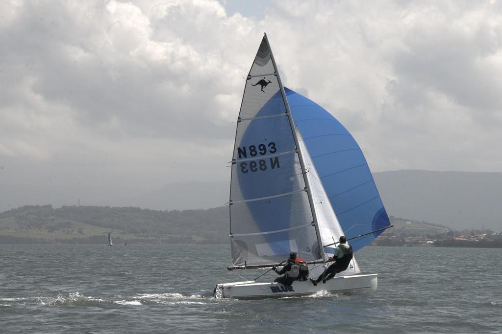 Local team, Dean Souter, Derek Sheppard & Tim Rodwell photo copyright Susanne Souter taken at  and featuring the  class
