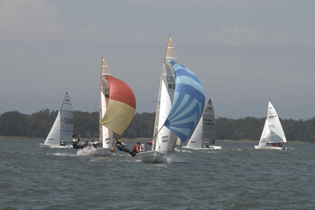 Current NSW State title holder, Michael & Andrew Forster, & Tara Ducker © Susanne Souter