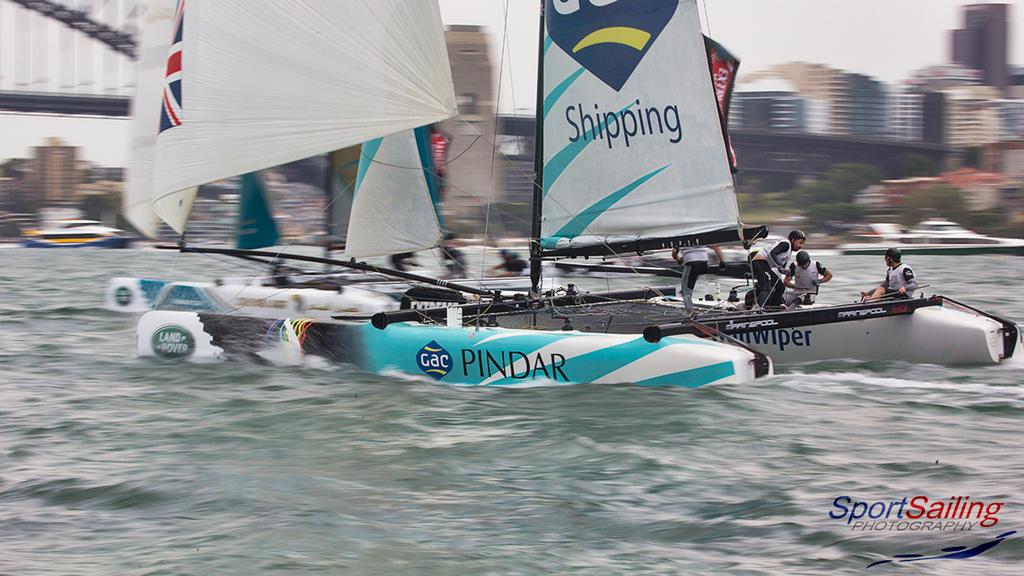  MG 7245  GAC Pindar SSP - Extreme Sailing Series - Act 8, Sydney photo copyright Beth Morley - Sport Sailing Photography http://www.sportsailingphotography.com taken at  and featuring the  class