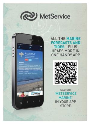 MetService Marine app being used more than 235,000 times a month photo copyright Coastguard Boating Education taken at  and featuring the  class