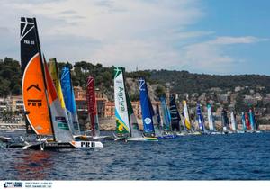 Fleet in action - 2015 Tour de France à la Voile photo copyright Jean-Marie Liot / ASO taken at  and featuring the  class