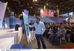 Nautic Paris le 4 /12 /2015. Présentation du Tour de France à la Voile 2016 photo copyright Jean-Marie Liot / ASO taken at  and featuring the  class