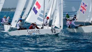 Fleet in action on day one - 2015 Star Sailors League Finals photo copyright Star Sailors League http://starsailors.com/ taken at  and featuring the  class