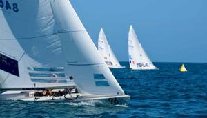 Fleet in action on day one - 2015 Star Sailors League Finals photo copyright Star Sailors League http://starsailors.com/ taken at  and featuring the  class