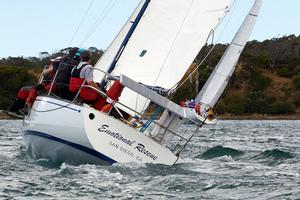 Emotional Rescue,  a Hobie 33 photo copyright Sam Tiedemann taken at  and featuring the  class