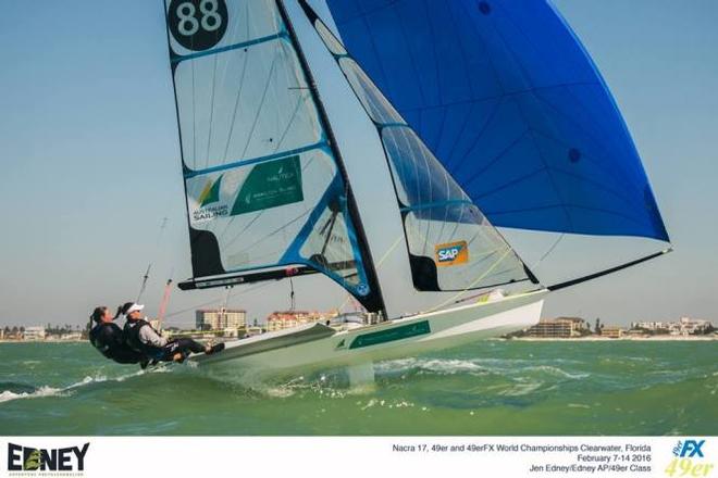 Race day five - 49er and 49erFX World Championships &copy; Jen Edney / EdneyAP