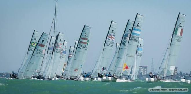 Day 5 - 2016 Nacra 17, 49er and 49erFX World Championships in Clearwater, Florida &copy; Laurens Morel