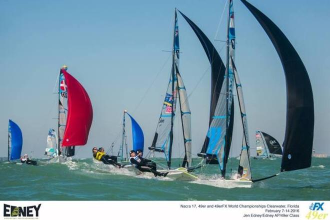 Race day five - 49er and 49erFX World Championships &copy; Jen Edney / EdneyAP