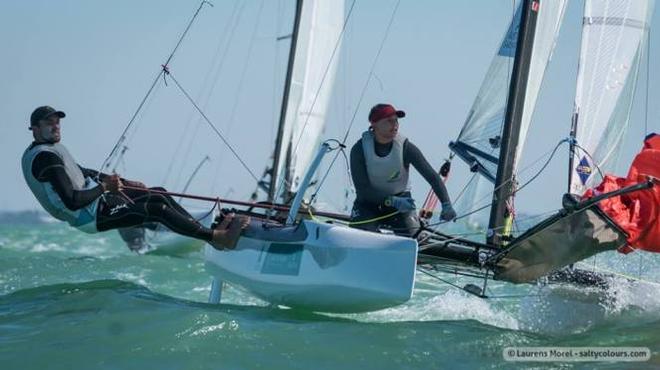 Day 5 - 2016 Nacra 17, 49er and 49erFX World Championships in Clearwater, Florida &copy; Laurens Morel