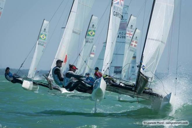 Day 5 - 2016 Nacra 17, 49er and 49erFX World Championships in Clearwater, Florida &copy; Laurens Morel