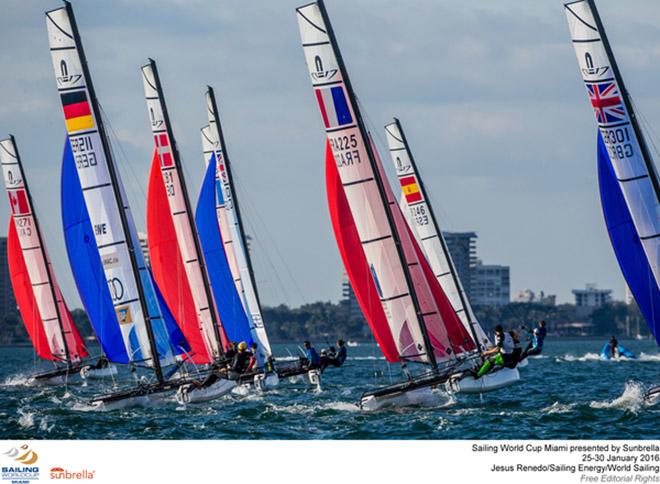 2016 ISAF Sailing World Cup - Miami ©  Jesus Renedo / Sailing Energy http://www.sailingenergy.com/