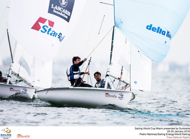 2016 ISAF Sailing World Cup - Miami © Pedro Martinez / Sailing Energy http://www.sailingenergy.com/