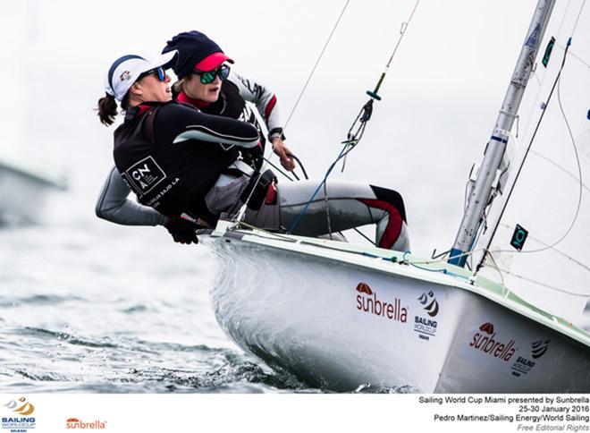 2016 ISAF Sailing World Cup - Miami © Pedro Martinez / Sailing Energy http://www.sailingenergy.com/