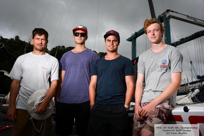 C-Tech - Alex Vailings, Scott Barnes, George Brassell  & Russell Wilson © Lissa Reyden
