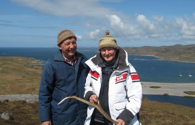 Kaspar and Trisha Schibli, recipients of the CCA Far Horizon Award © Cruising Club of America http://www.cruisingclub.org