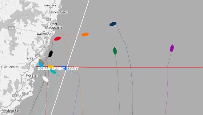 Current positions - 2015-16 Clipper Round the World Yacht Race © Clipper Ventures