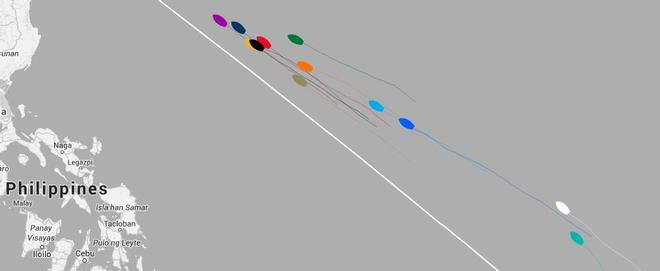 Current positions - 2015-16 Clipper Round the World Yacht Race © Clipper Ventures