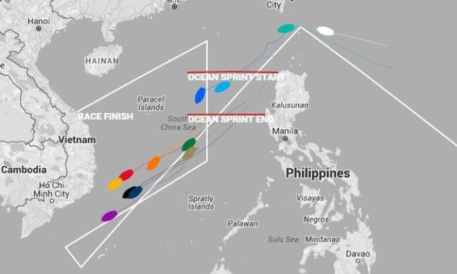Current positions - 2015-16 Clipper Round the World Yacht Race © Clipper Ventures
