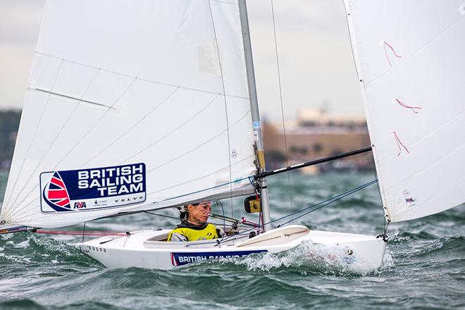 Helena Lucas sailing to Miami gold in the 2.4mR. © Richard Langdon/British Sailing Team