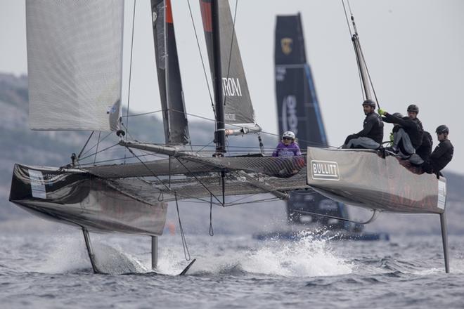 Flavio Marazzi's ARMIN Strom Sailing Team &copy; Sander van der Borch / Bullitt GC32 Racing Tour
