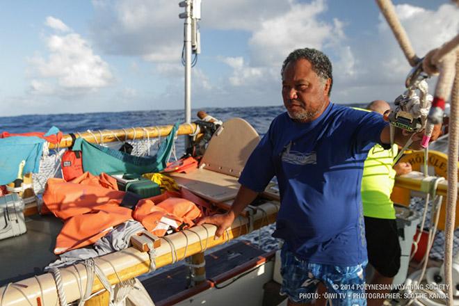 For Captain Kalepa Baybayan, who first sailed on the Hokule'a in 1980, the method pays a beautiful homage to indigenous history. © Scittie Kanda
