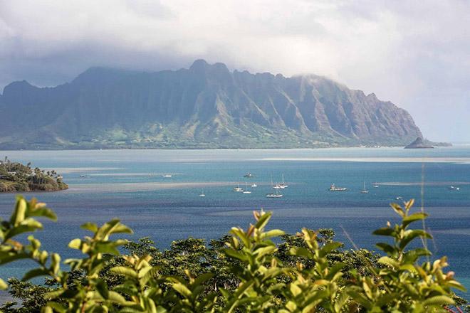 The first Hawaiians used the same style of canoe to arrive at the island chain more than 1,000 years ago. The last one like it was built over 600 years ago. © Robert Johnson