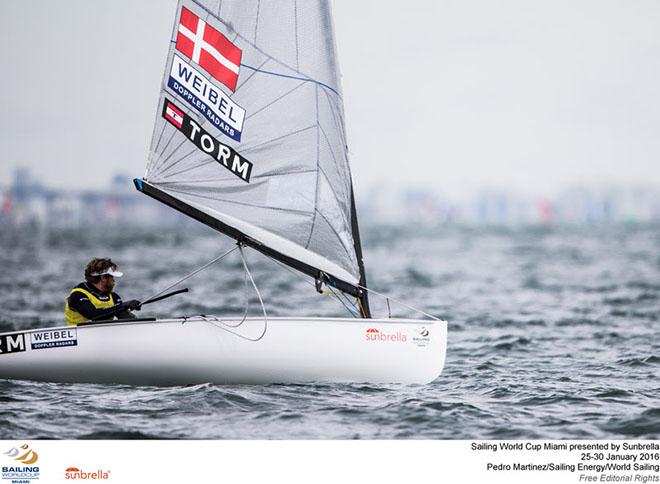 Jonas Hogh-Christensen - 2016 ISAF Sailing World Cup - Miami © Pedro Martinez / Sailing Energy http://www.sailingenergy.com/