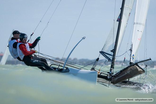 2016 Nacra 17, 49er/49erFX World Championship © Laurens Morel