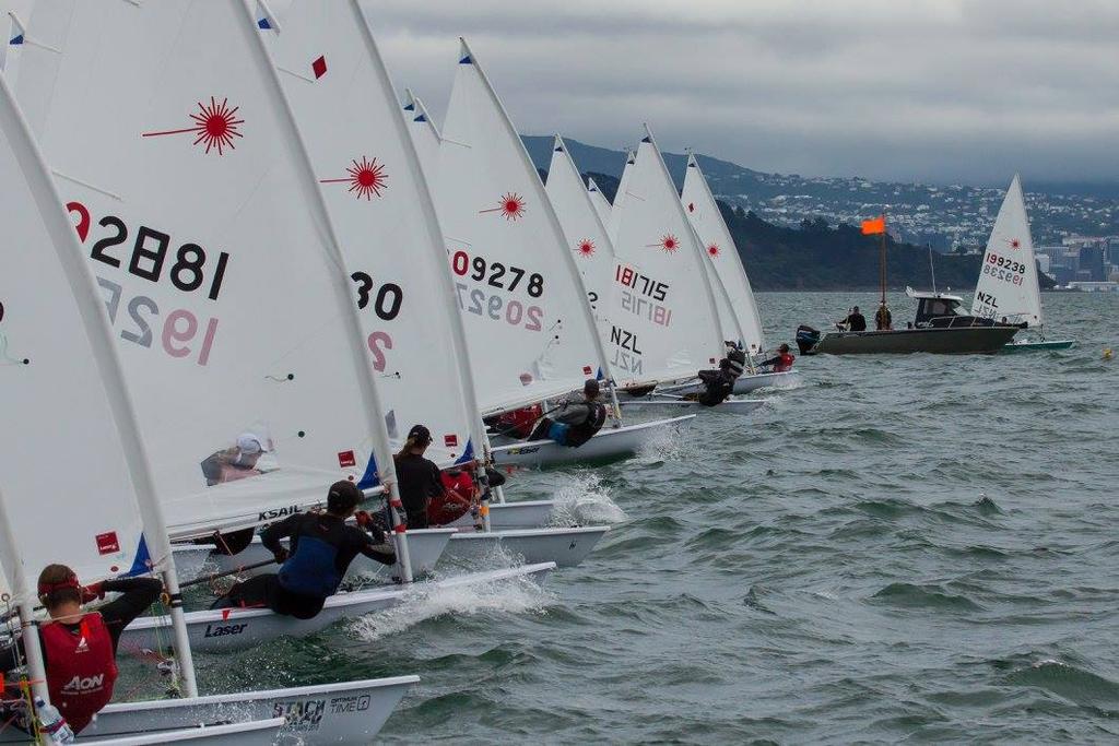  - NZ Laser Nationals - Day 4 - Muritai Yacht Club photo copyright Phil Benge taken at  and featuring the  class