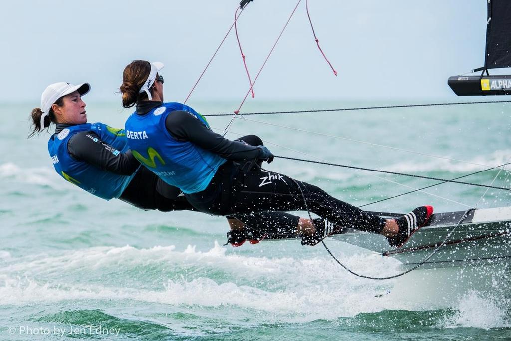 - Day 2 - 2016 49er and 49erFX World Championships © Jen Edney / EdneyAP