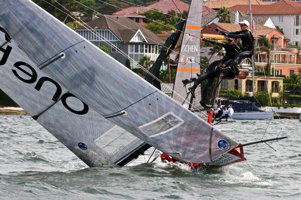  - Australian 18fter Nationals - Race 5 photo copyright Richard Gladwell www.photosport.co.nz taken at  and featuring the  class