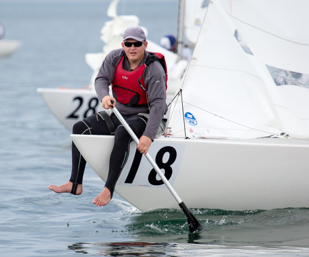 Man the paddles – it’s a race! - 2016 Etchells Australian Championship © Kylie Wilson Positive Image - copyright http://www.positiveimage.com.au/etchells