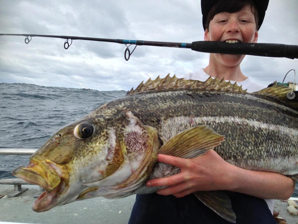Lockie Nichols with An Eaglehawk trumpeter. © Carl Hyland