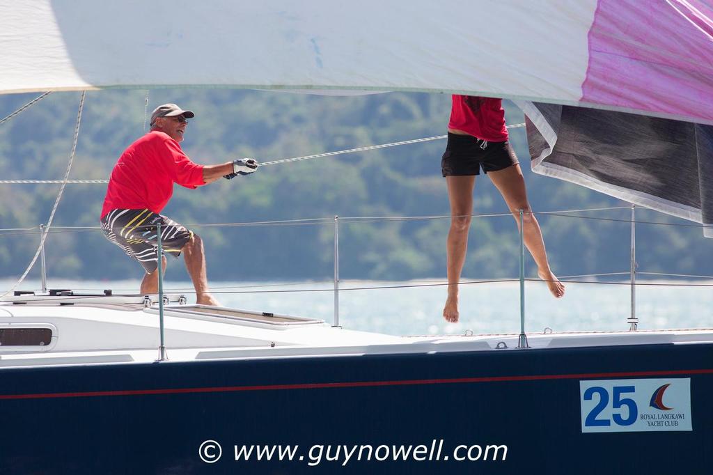 Puppet on a string? Trader. Royal Langkawi International Regatta 2015. © Guy Nowell http://www.guynowell.com