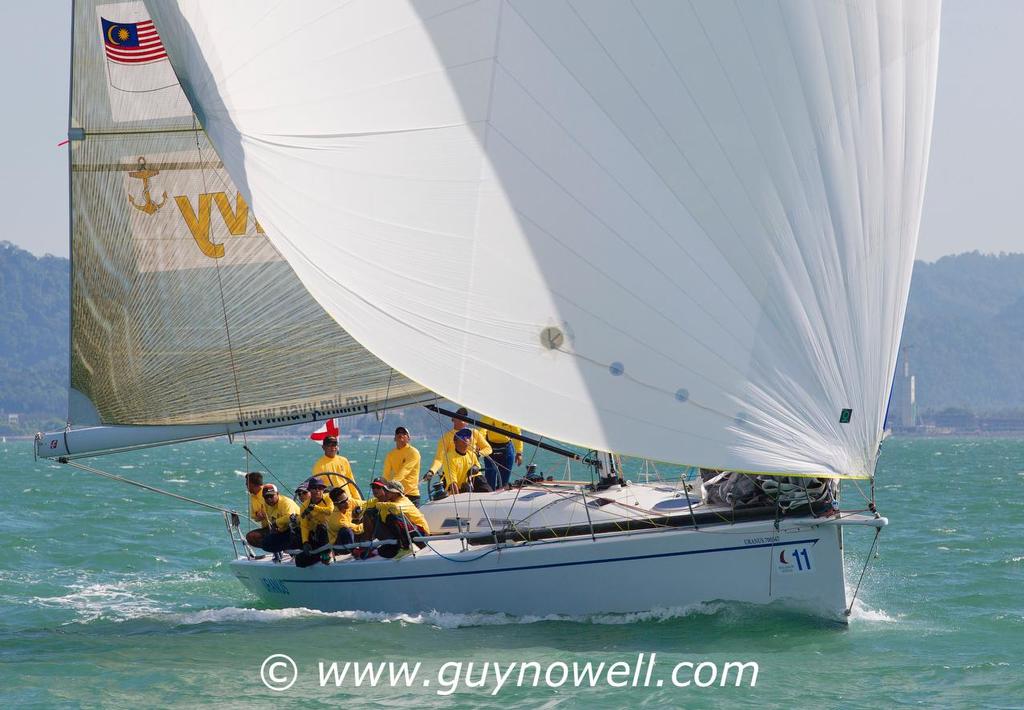 Uranus. Royal Langkawi International Regatta 2016. photo copyright Guy Nowell http://www.guynowell.com taken at  and featuring the  class