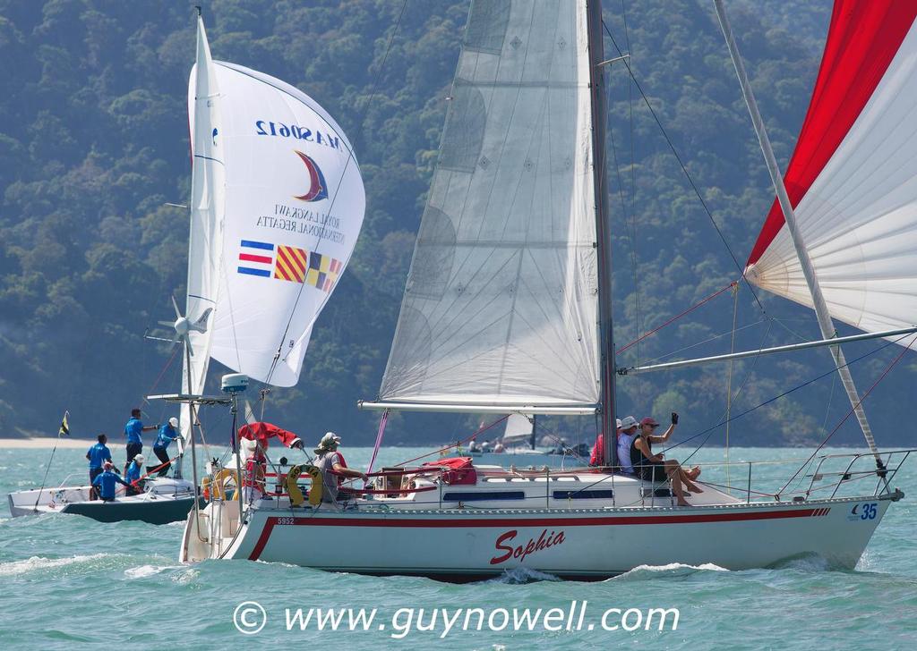 Sophia. Royal Langkawi International Regatta 2016. photo copyright Guy Nowell http://www.guynowell.com taken at  and featuring the  class