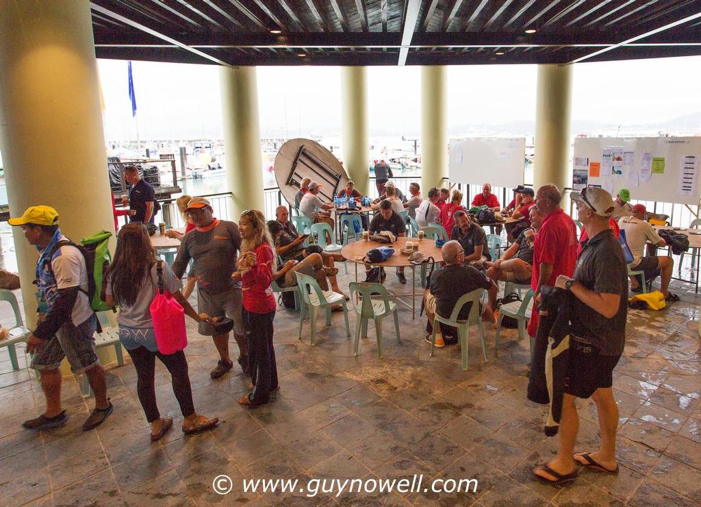 The waiting game. Royal Langkawi International Regatta 2016. © Guy Nowell http://www.guynowell.com